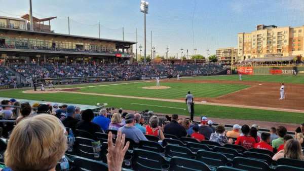 Truist Field, section: 105, row: N, seat: 18