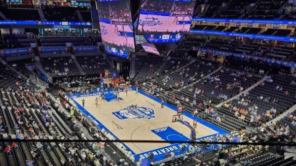 Spectrum Center, section: 203, row: A, seat: 16