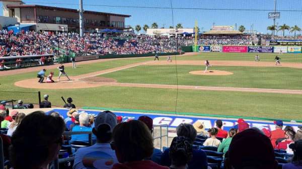 BayCare Ballpark, section: 106, row: 16, seat: 14