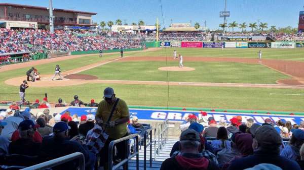 BayCare Ballpark, section: 106, row: 19, seat: 16