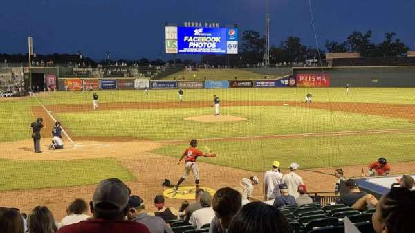 Segra Park, section: 108, row: R, seat: 4