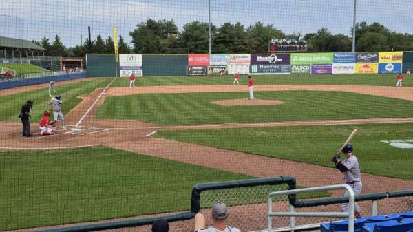 Salem Memorial Ballpark, section: 107, row: G, seat: 10