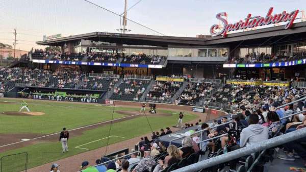 Fifth Third Park, Spartanburg, section: 118, row: L, seat: 3