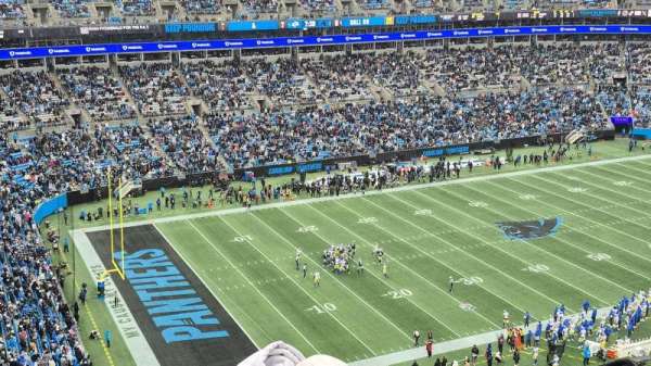 Bank of America Stadium, section: 520, row: 16, seat: 18