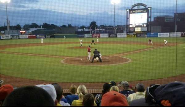 First National Bank Field, section: 107, row: J, seat: 9