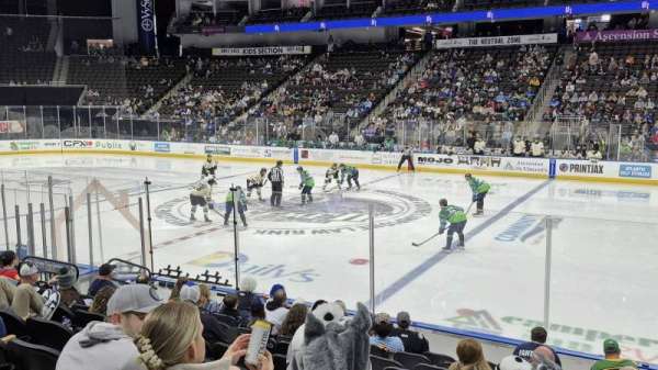 VyStar Veterans Memorial Arena, section: 113, row: K, seat: 5