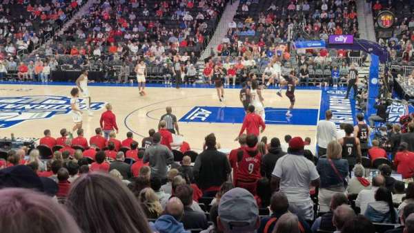 Spectrum Center, section: 104, row: O, seat: 7