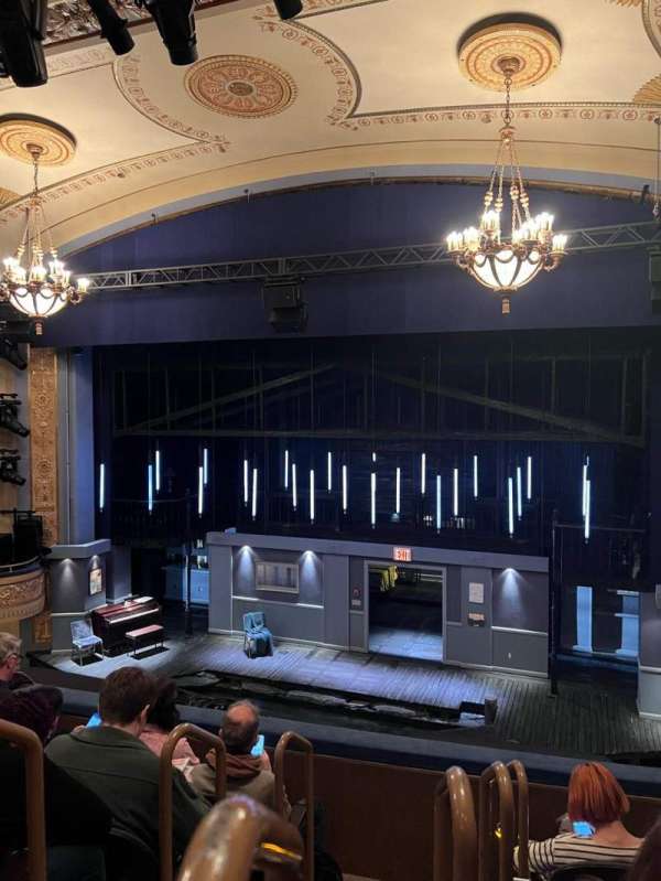 Gerald Schoenfeld Theatre, section: Mezzanine R, row: E, seat: 2