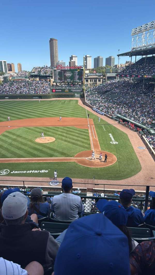 Wrigley Field, section: 313L, row: 5, seat: 5