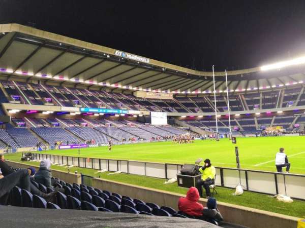 Murrayfield Stadium, section: E11, row: G, seat: 28