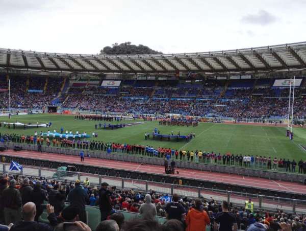 Stadio Olimpico, section: 37AS, row: 20, seat: D17