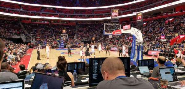 Little Caesars Arena, section: 103, row: E, seat: 14