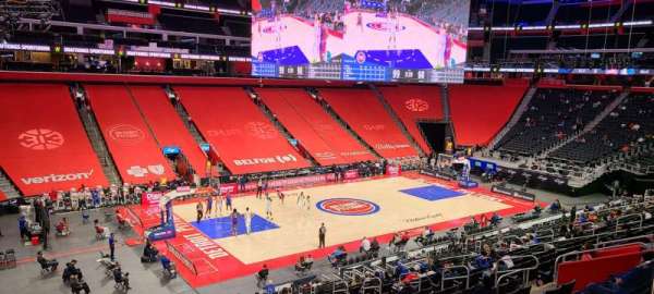 Little Caesars Arena, section: A112, row: 25, seat: 23