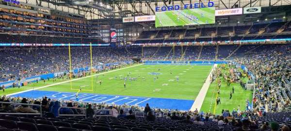 Ford Field, section: 119, row: 41, seat: 11