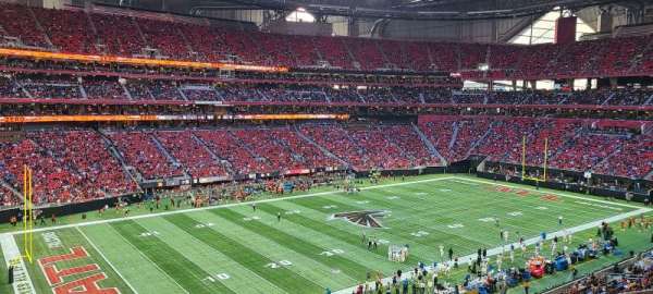 Mercedes-Benz Stadium, section: 243, row: 1, seat: 4