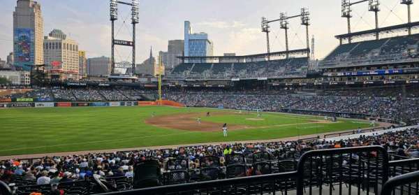 Comerica Park, section: 138A, row: B, seat: 3