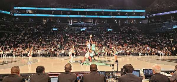 Barclays Center, section: VIP 8, row: 1, seat: 12