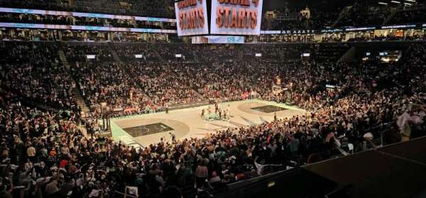 Barclays Center, section: LG1, row: 3, seat: 4