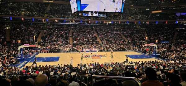 Madison Square Garden, section: 116, row: 16, seat: 20
