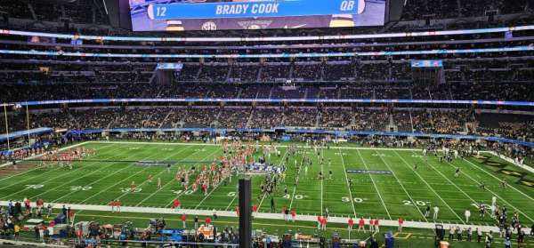 AT&T Stadium, section: C309, row: 2, seat: 22