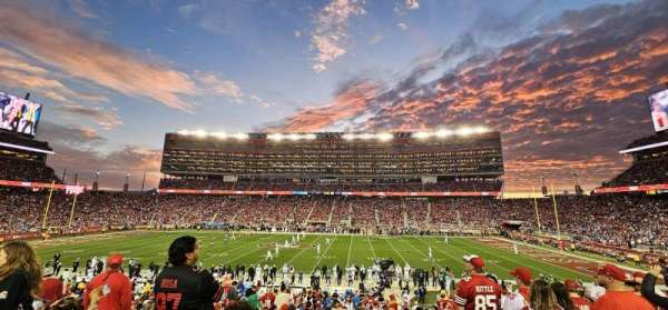 Levi's Stadium, section: C113, row: 25, seat: 6