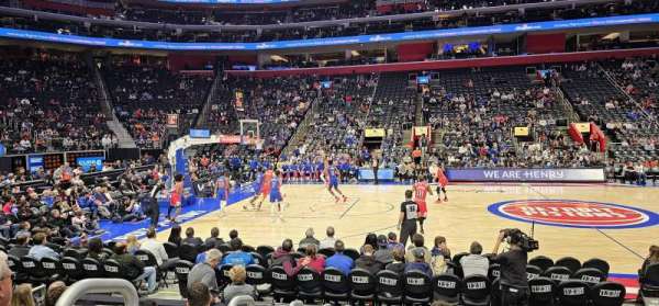 Little Caesars Arena, section: 109, row: 7, seat: 20