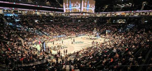 Barclays Center, section: LG3, row: 2, seat: 1