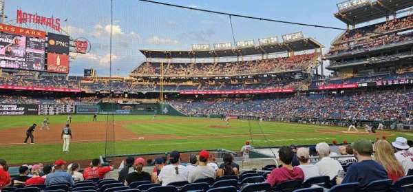 Nationals Park, section: 115, row: N, seat: 8