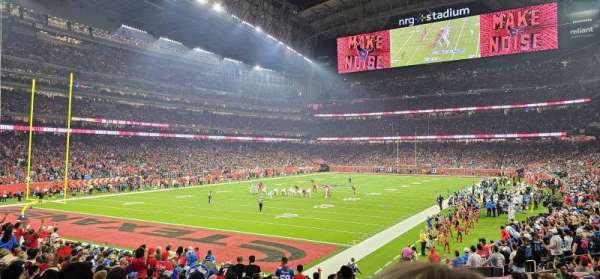 NRG Stadium, section: 133, row: U, seat: 17