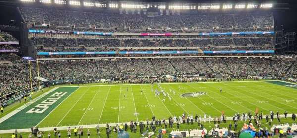 Lincoln Financial Field, section: C20, row: 5, seat: 25