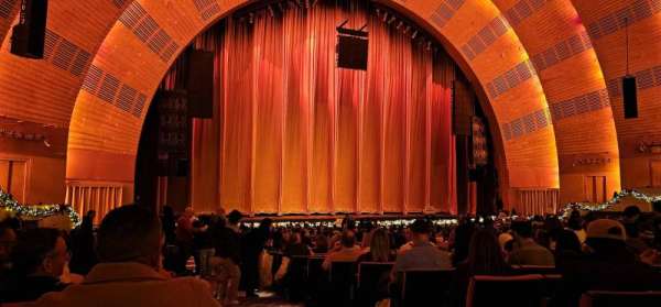 Radio City Music Hall, section: Orchestra 6, row: G, seat: 601