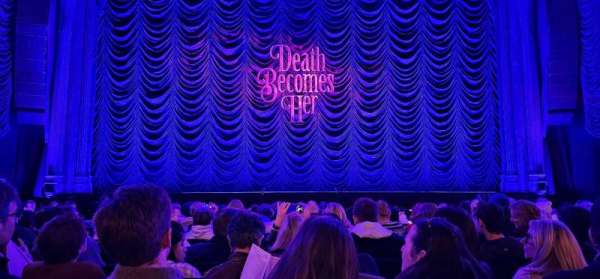 Lunt-Fontanne Theatre, section: Orchestra C, row: L, seat: 107