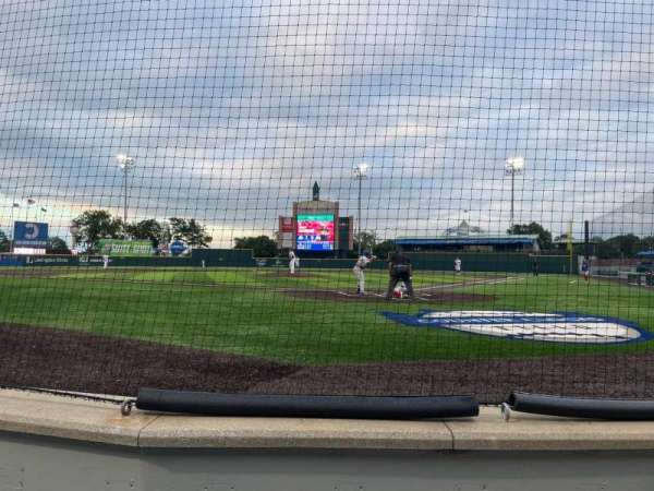 Legends Field, Lexington, section: 108, row: 2, seat: 3