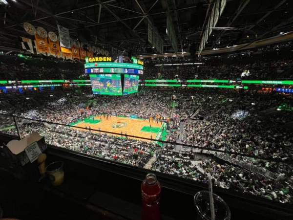 TD Garden, section: 314, row: 1, seat: 6