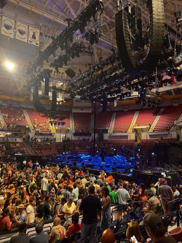 North Charleston Coliseum, section: 110, row: d, seat: 12