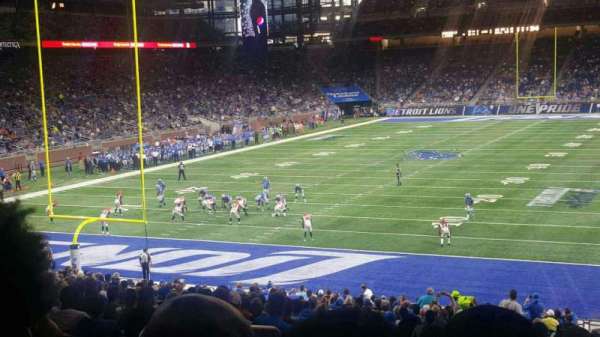 Ford Field, section: 119, row: 32, seat: 5