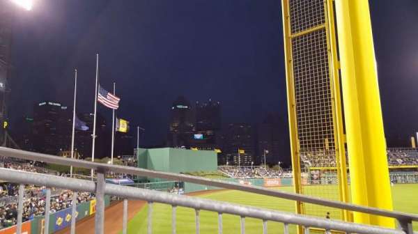 PNC Park, section: 132, row: M, seat: 1