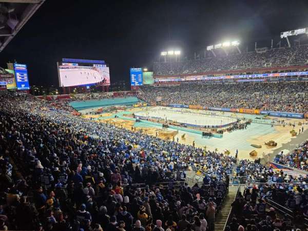 Raymond James Stadium, section: 110, row: 1, seat: 11