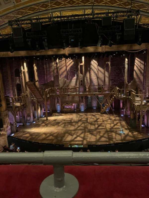 Richard Rodgers Theatre, section: Front Mezzanine C, row: A, seat: 105