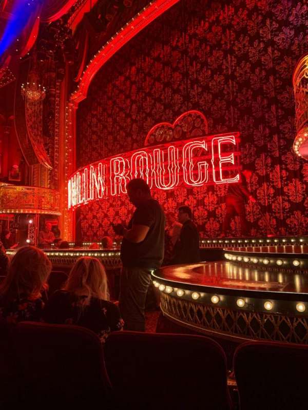 Al Hirschfeld Theatre, section: Orchestra R, row: G, seat: 10