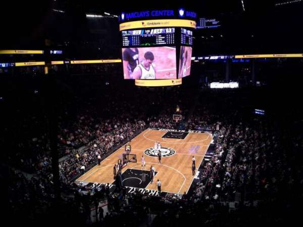 Barclays Center, section: 214, row: 1, seat: 10