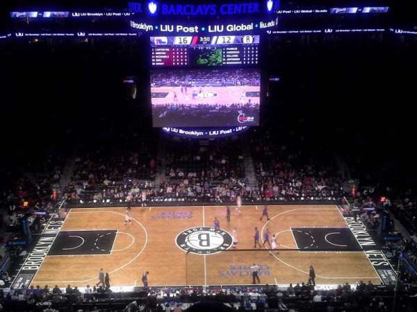 Barclays Center, section: 209, row: 9, seat: 1