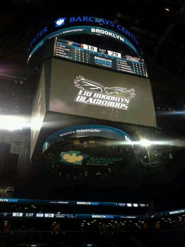 Barclays Center, section: 9, row: 6, seat: 1