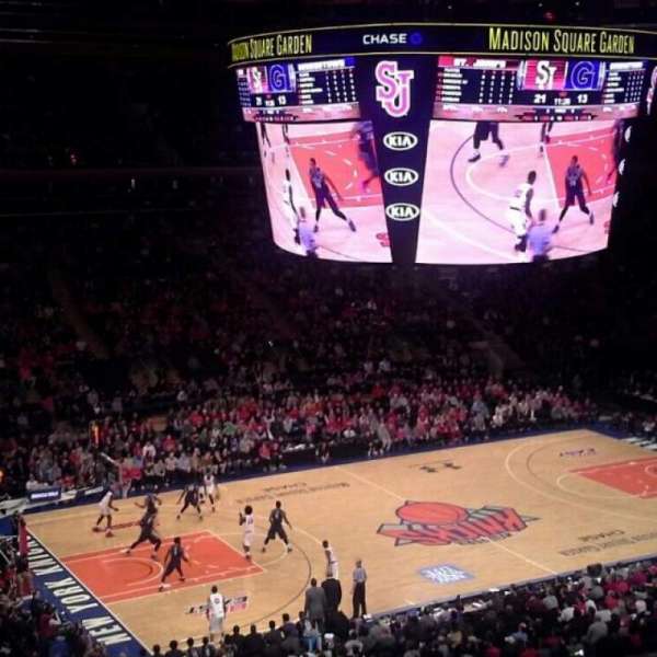 Madison Square Garden, section: 209, row: 6, seat: 1