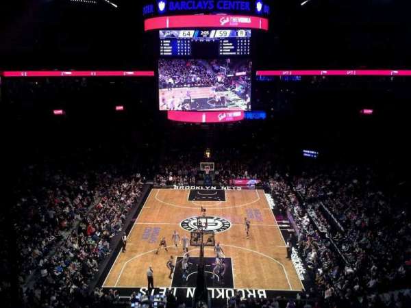Barclays Center, section: 215, row: 1, seat: 26