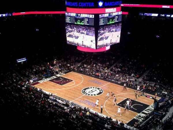 Barclays Center, section: 205, row: 10, seat: 1