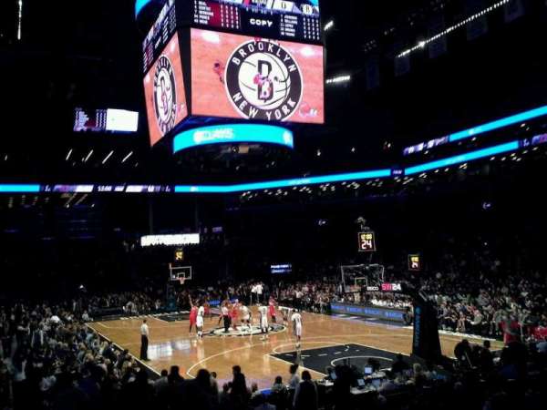 Barclays Center, section: 19, row: 12, seat: 1