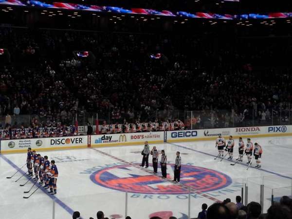 Barclays Center, section: 28, row: 18, seat: 1