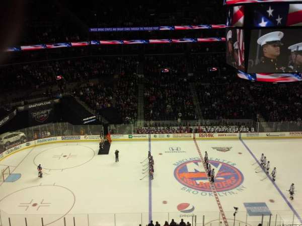 Barclays Center, section: 225, row: 2, seat: 1