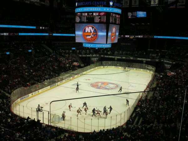 Barclays Center, section: 214, row: 2, seat: 1